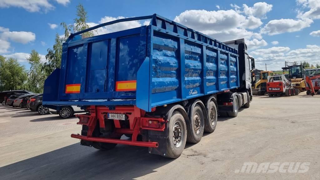Bodex KIS 3 W Semi remorque multibenne
