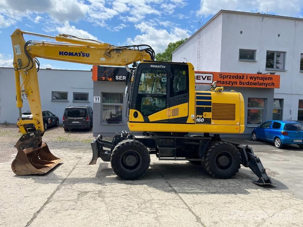 Komatsu PW 160-11 Pelle sur pneus