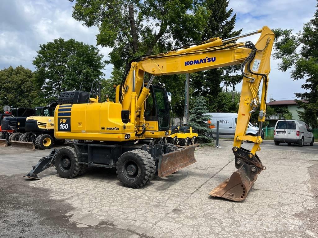 Komatsu PW 160-11 Pelle sur pneus
