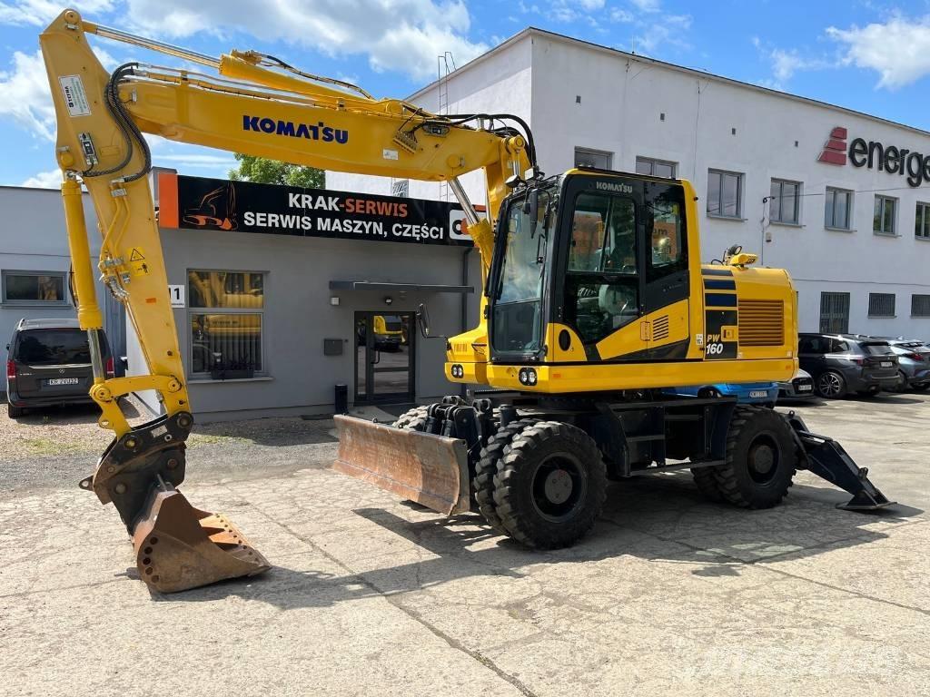 Komatsu PW 160-11 Pelle sur pneus