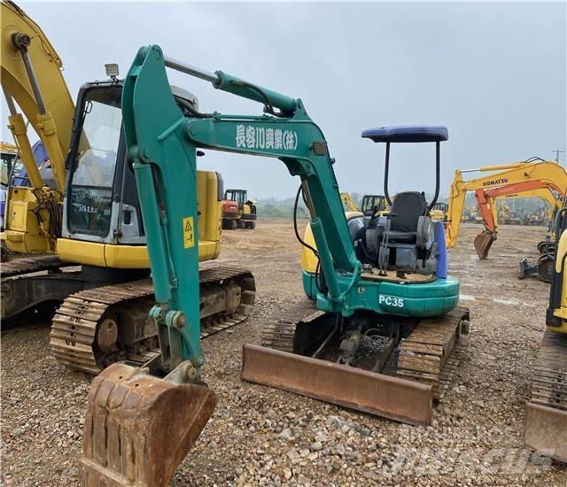 Komatsu PC35MR-1 Mini pelle < 7t