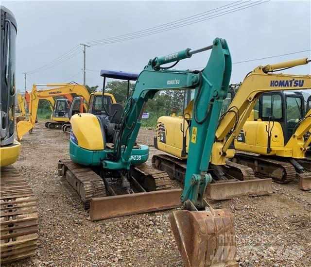 Komatsu PC35MR-1 Mini pelle < 7t