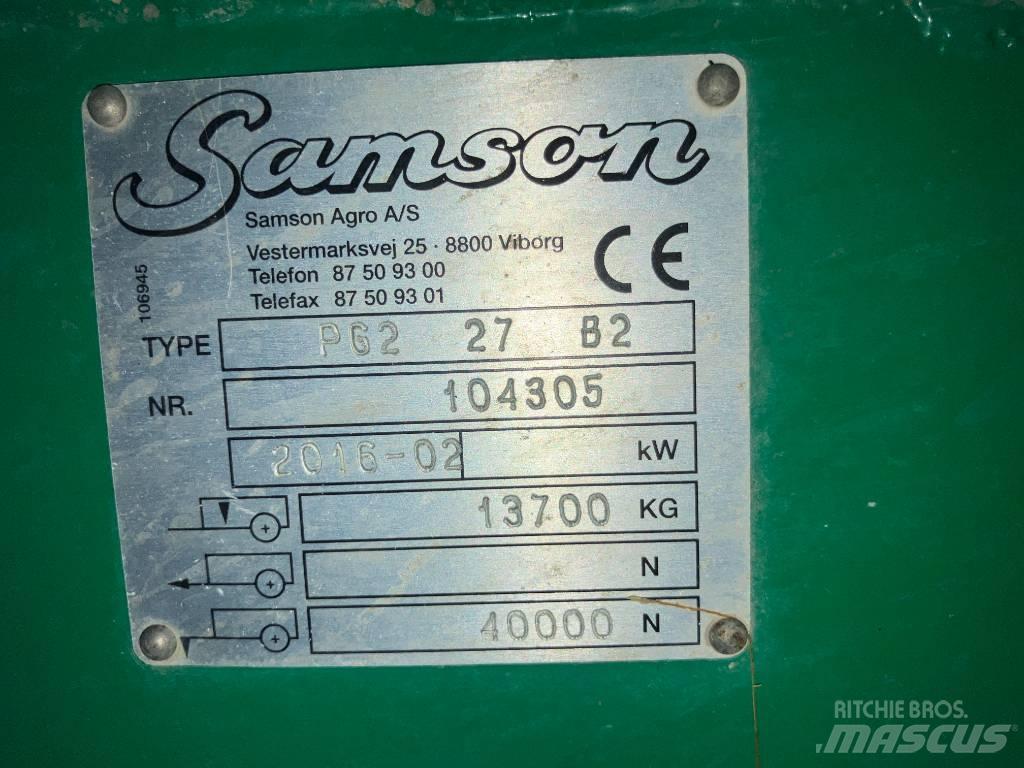 Samson PG2 27 Tonne à lisier