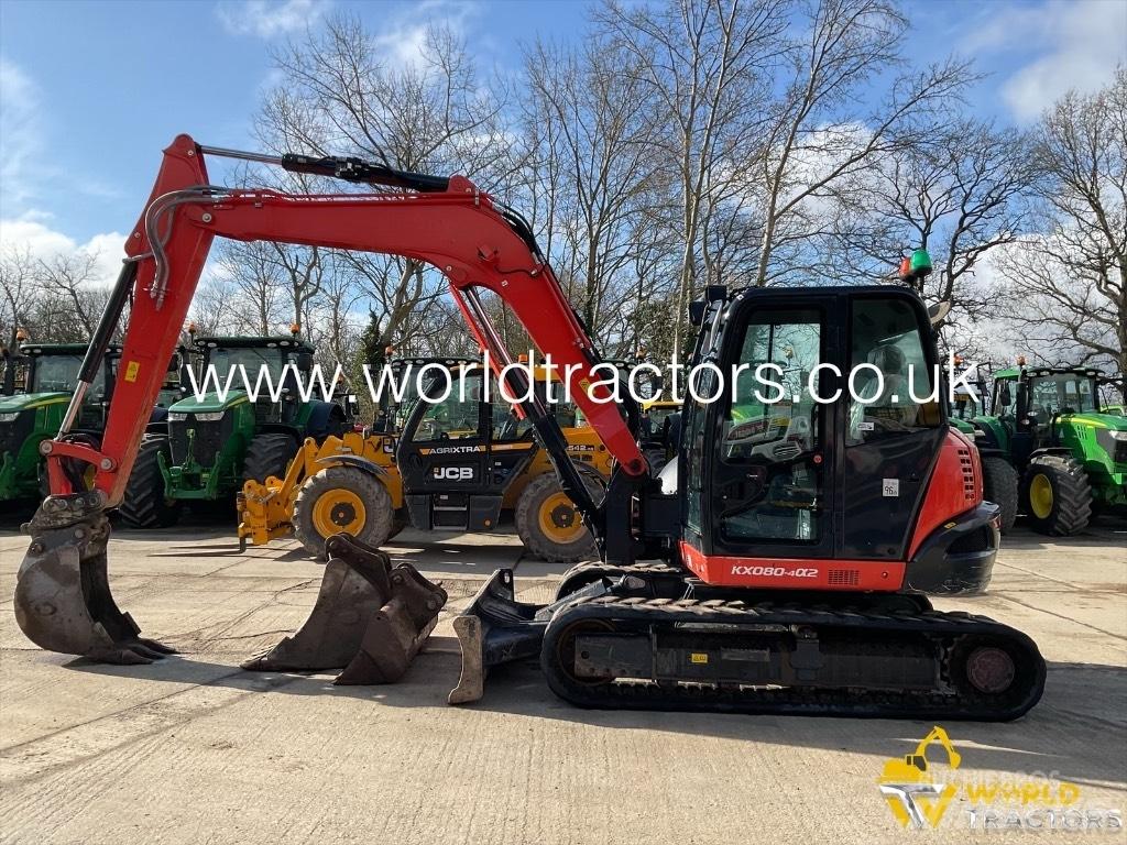 Kubota KX 080-4 Mini pelle 7t-12t