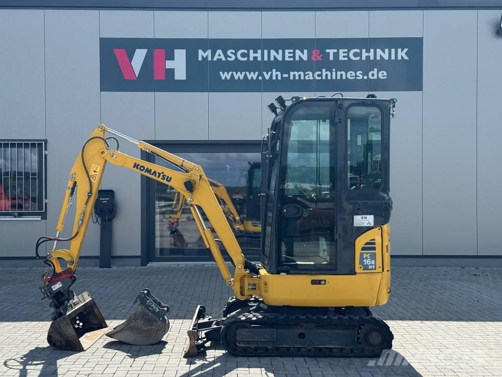 Komatsu PC 16 R-3HS Mini pelle < 7t