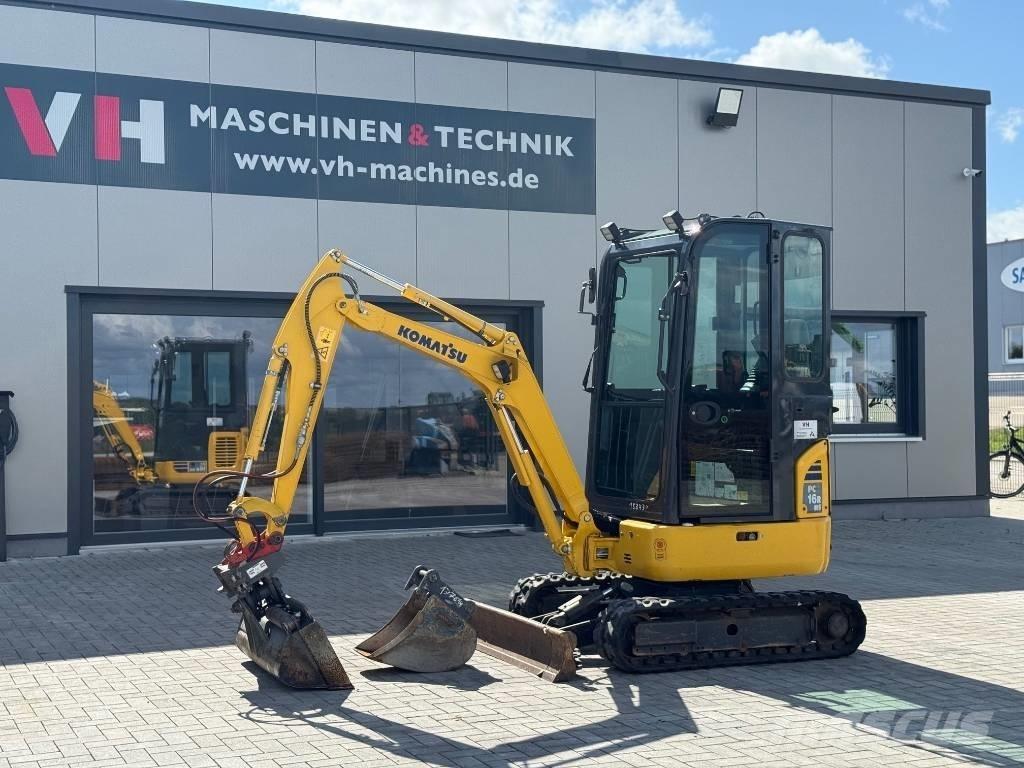 Komatsu PC 16 R-3HS Mini pelle < 7t