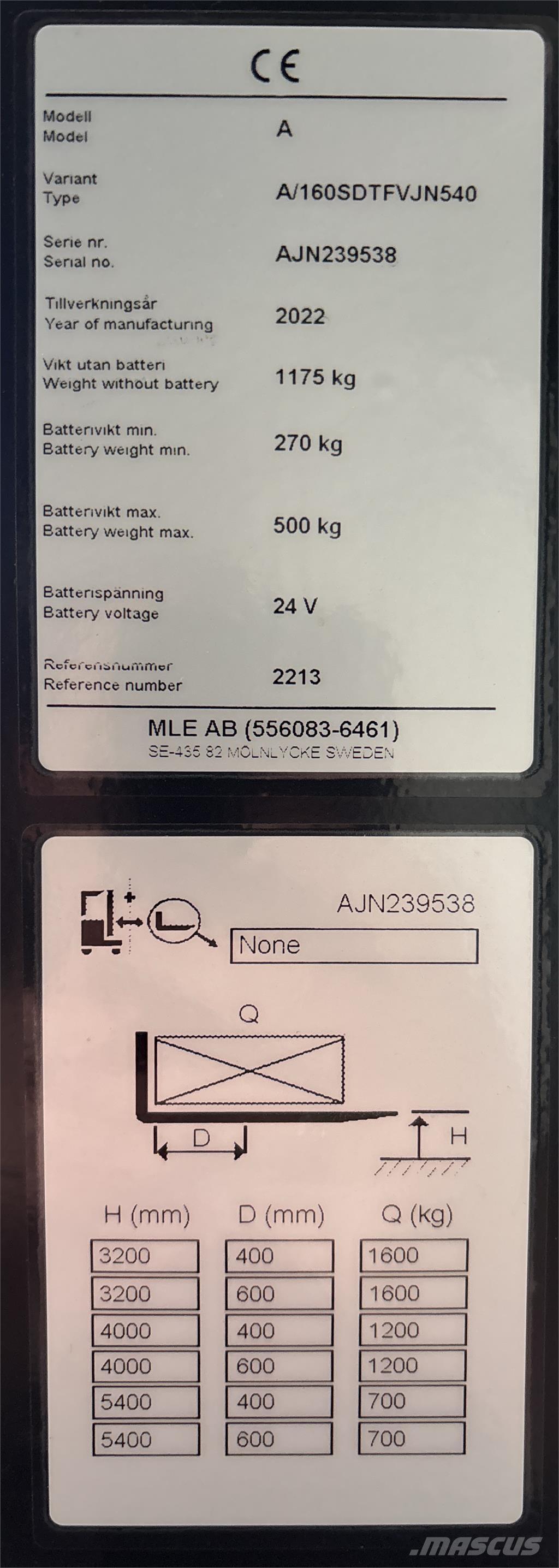 Atlet A160 Gerbeurs Automoteurs