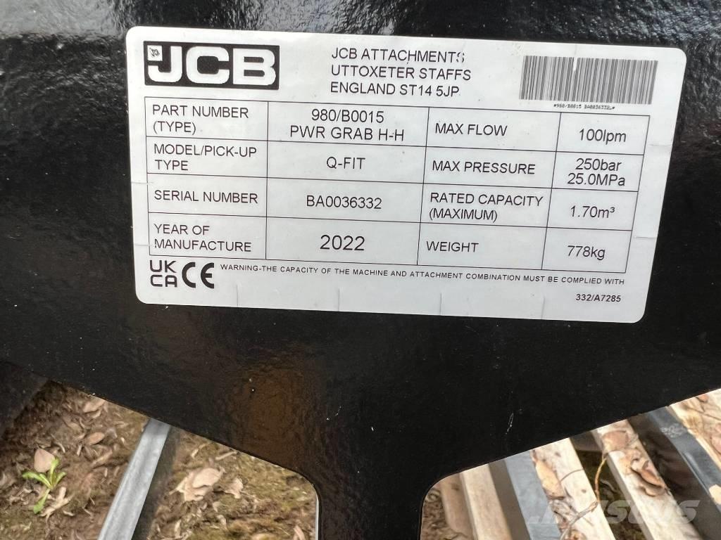 JCB 980/B0007 Grab Autres équipements de chargement et de levage