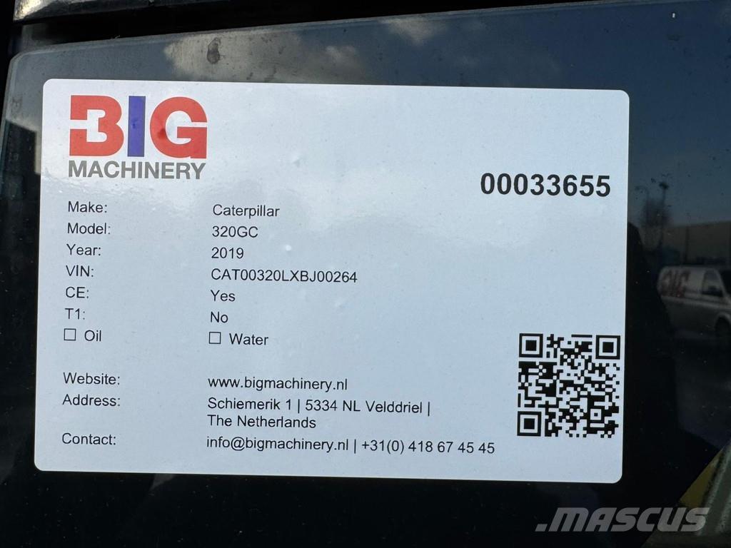 CAT 320GC Pelle spéciale