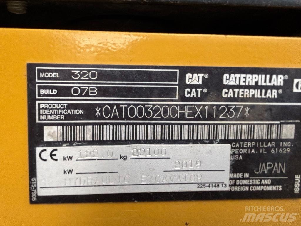 CAT 320 Pelle sur chenilles