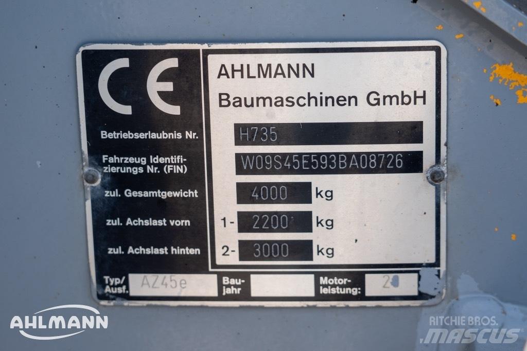Ahlmann AZ 45e Chargeuse sur pneus