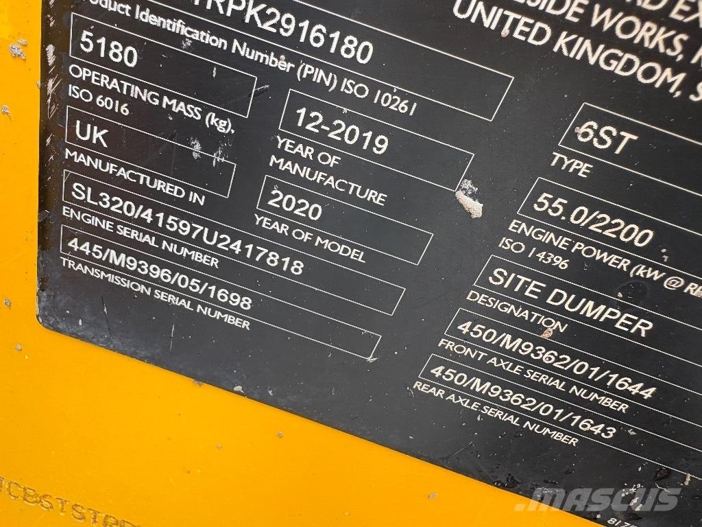 JCB 6 ST Mini tombereau