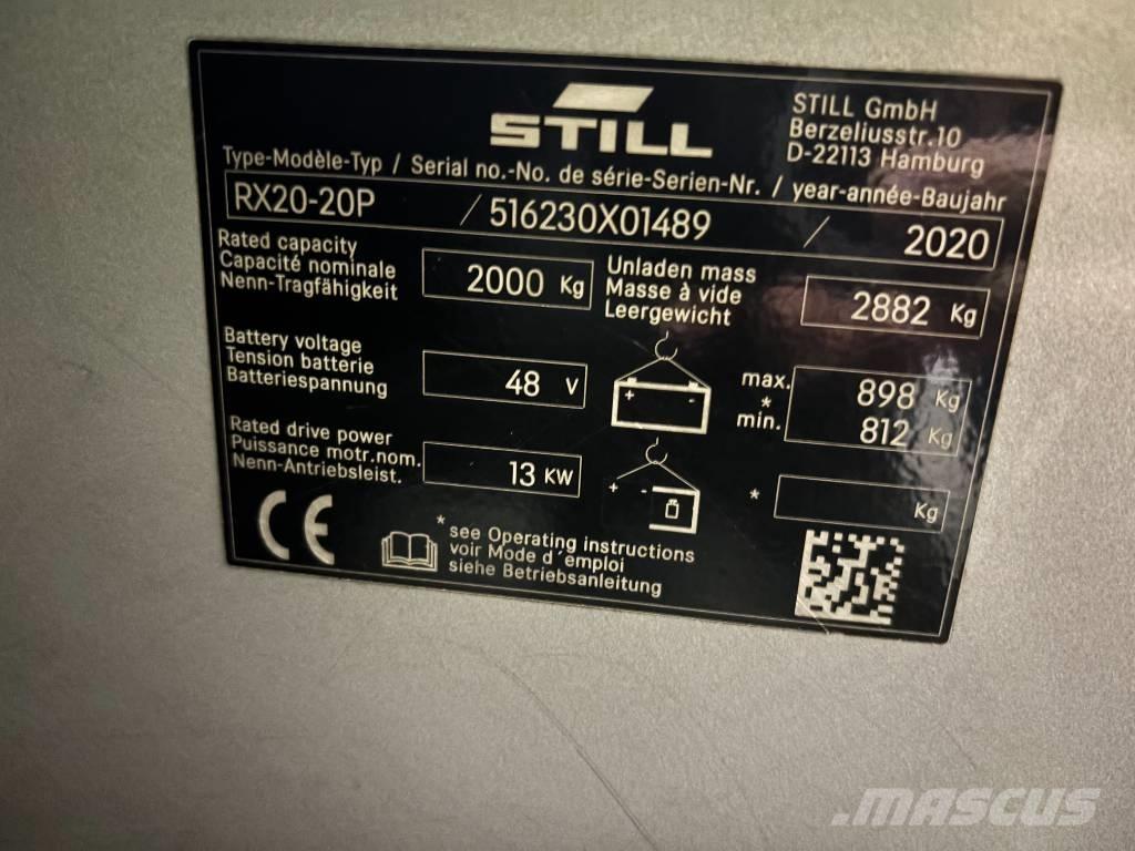 Still RX 20-20 P Chariots élévateurs électriques