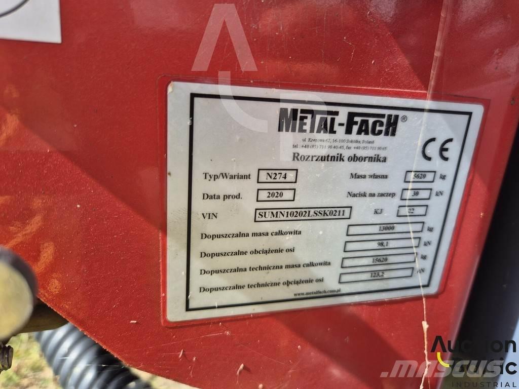 Metal-Fach N274 Epandeur de fumier
