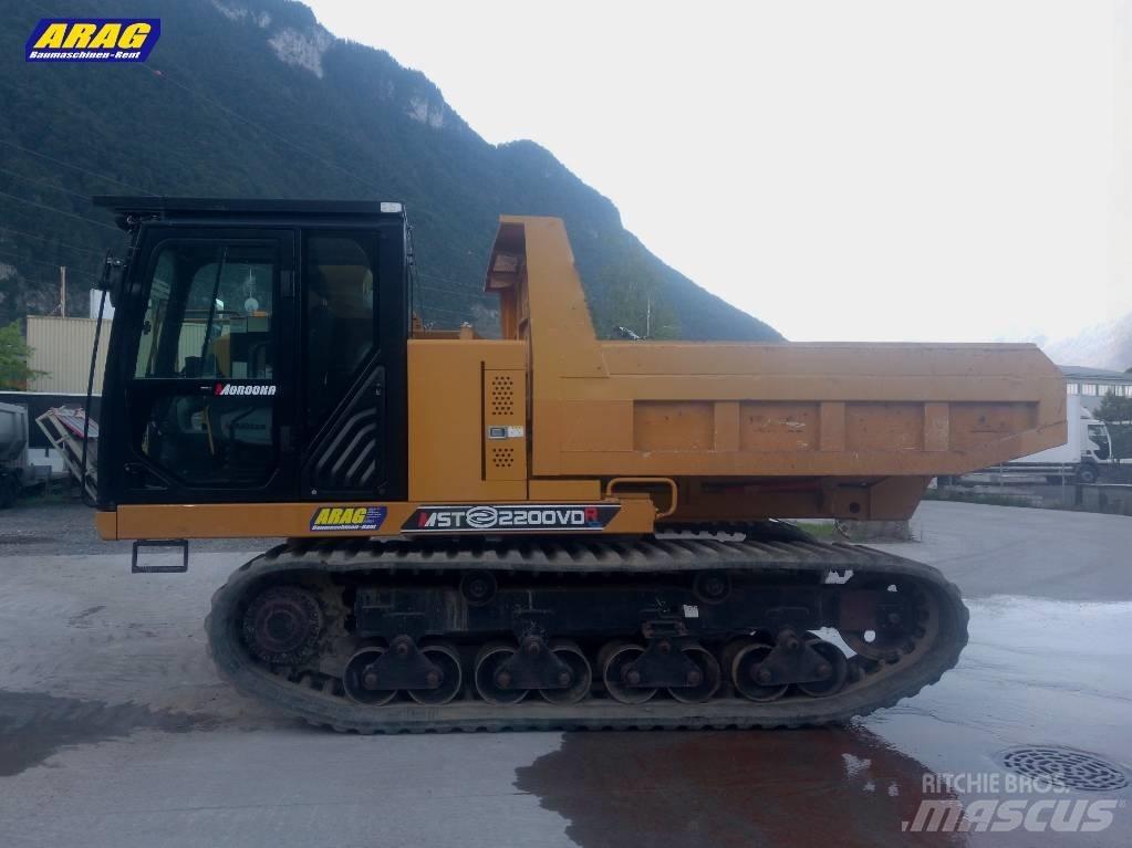 Morooka MST 2200 VDR Tombereau sur chenilles