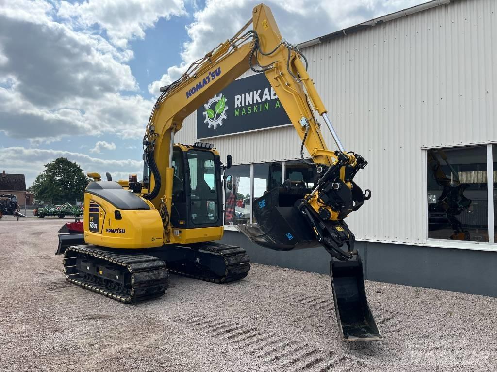 Komatsu PC78US-11E0 Mini pelle 7t-12t