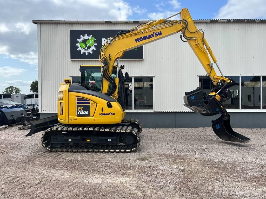 Komatsu PC78US-11E0 Mini pelle 7t-12t