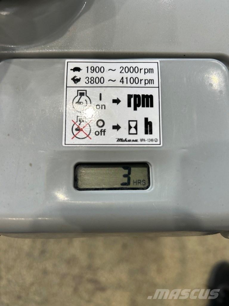 Mikasa MTX 50 Compacteurs