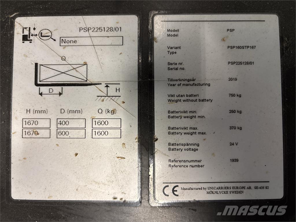 Atlet PSP160 Gerbeurs Automoteurs