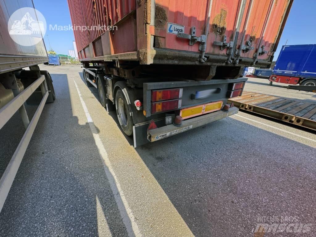 Lagab 5530-3-TC-LSC Remorque porte container