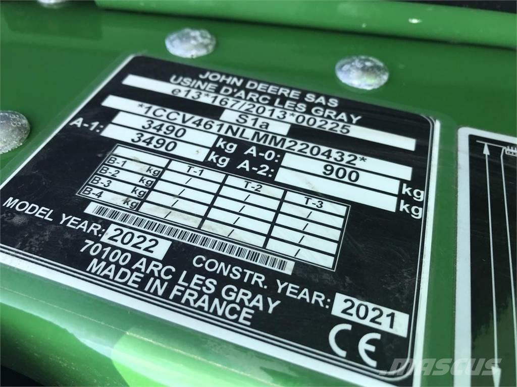 John Deere V461M Presse à balle ronde