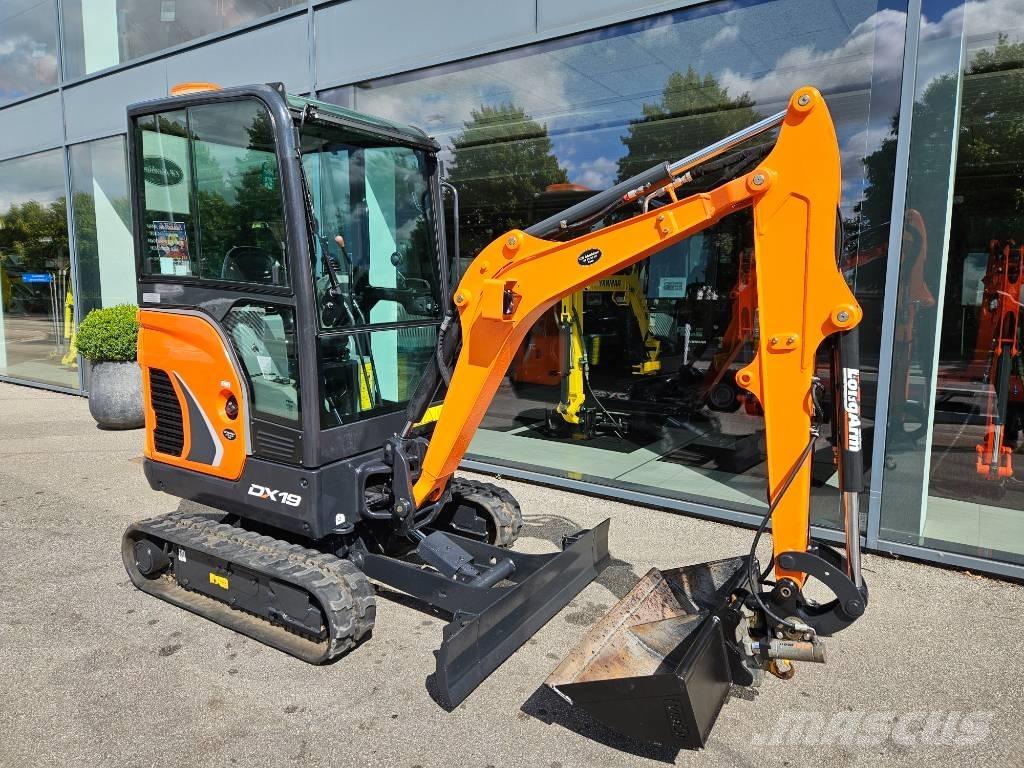 Doosan DX 19 Mini pelle < 7t