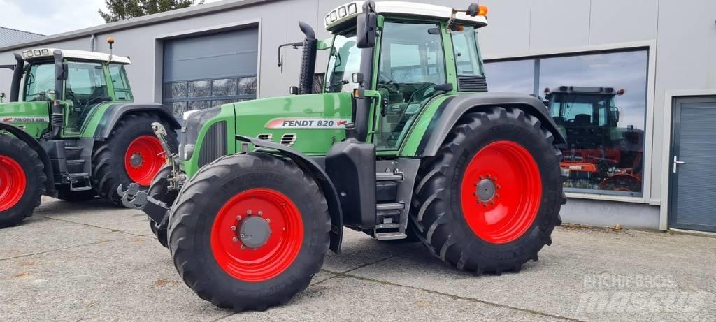 Fendt 820 Vario TMS Tracteur