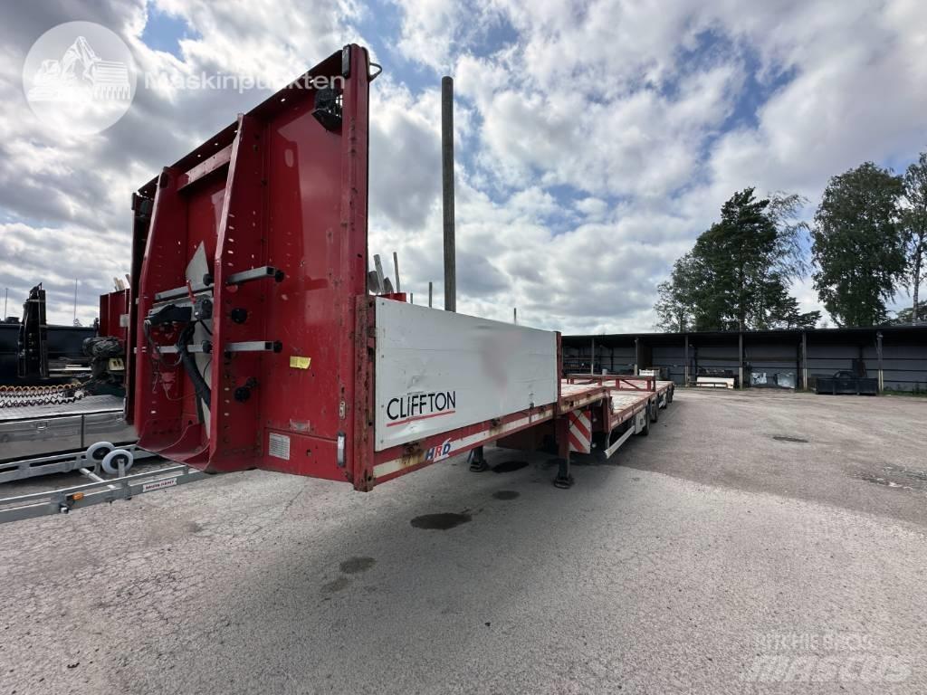 HRD STLB 4N JUMBO Semi remorque plateau ridelle