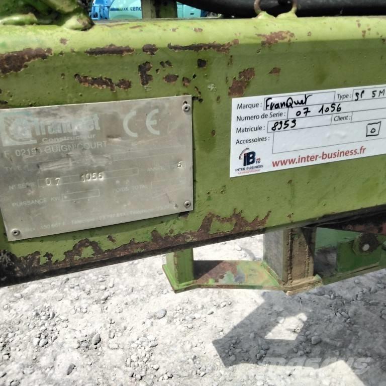 Franquet SP Autres outils de préparation du sol