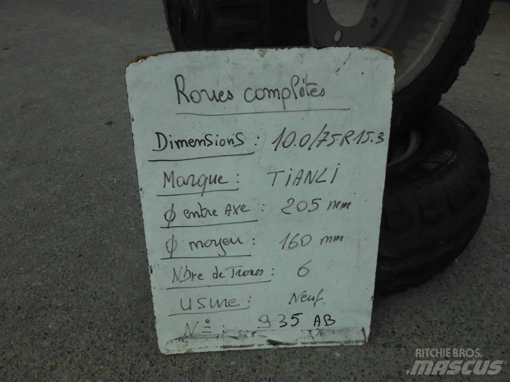 TIANLI 10.0/75R15.3 Pneus, roues et jantes