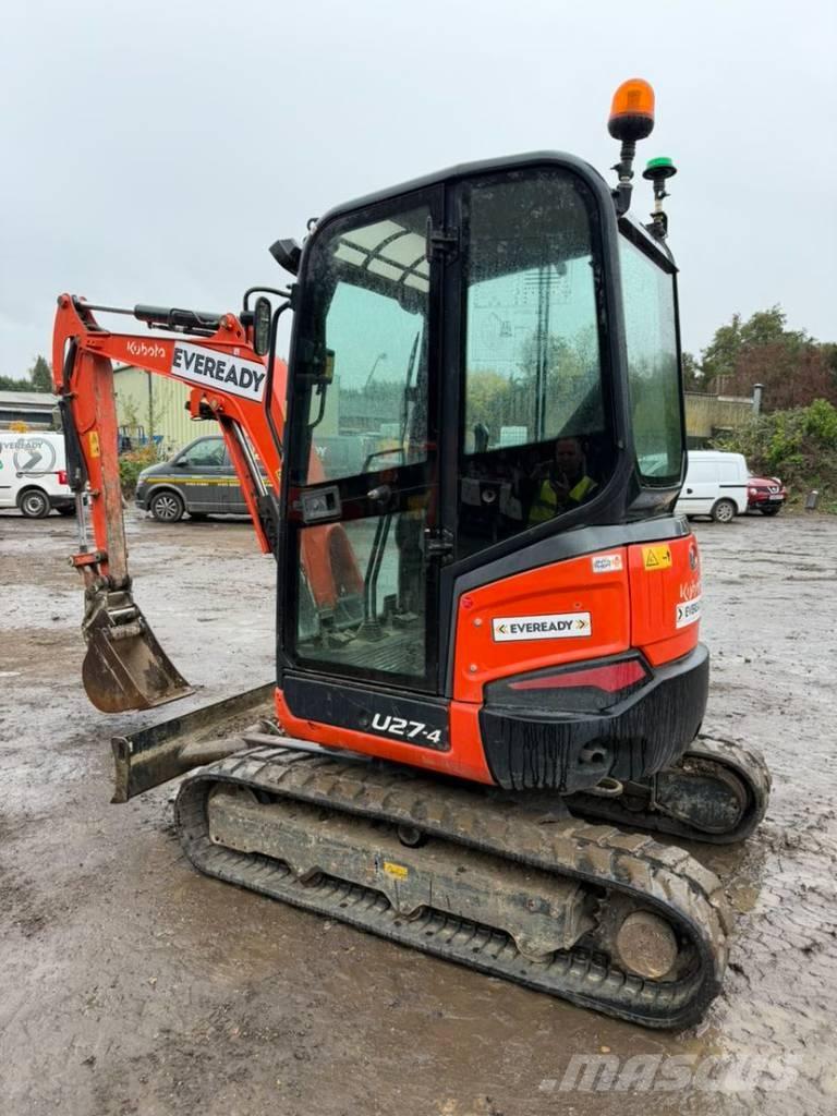 Kubota U 27-4 Mini pelle < 7t