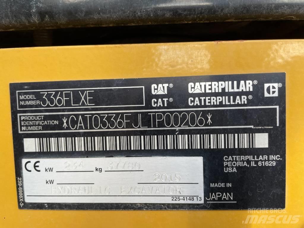 CAT 336 FLXE Pelle sur chenilles