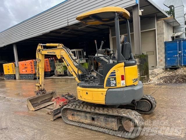 Komatsu PC 26 MR-3 Mini pelle < 7t