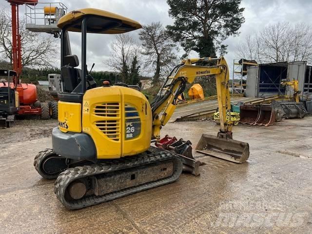 Komatsu PC 26 MR-3 Mini pelle < 7t