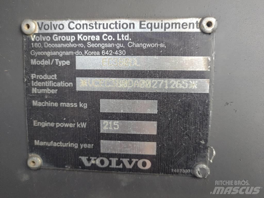 Volvo EC380DL Pelle sur chenilles