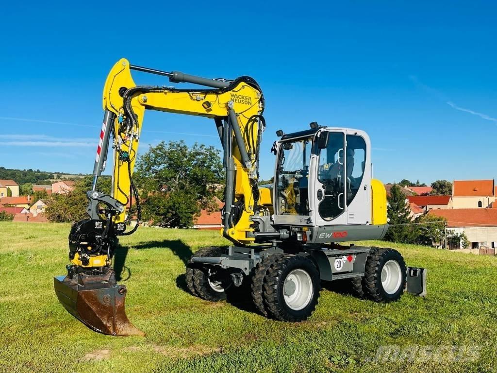 Wacker Neuson EW 100 Pelle sur pneus