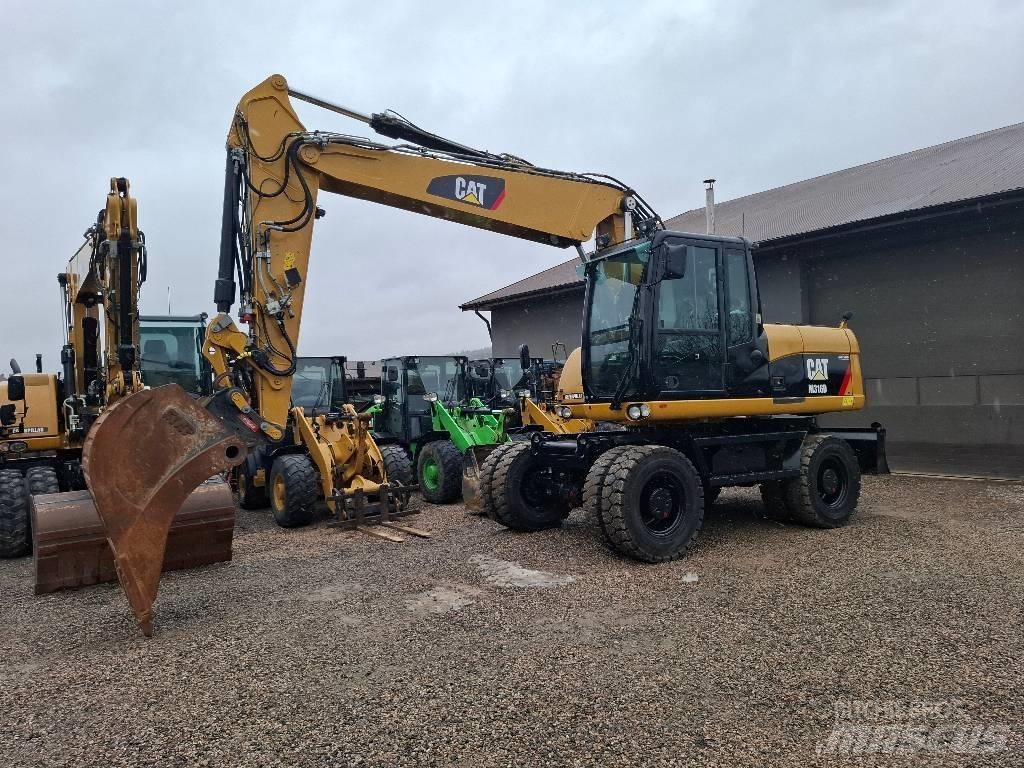CAT M 316D Pelle sur pneus