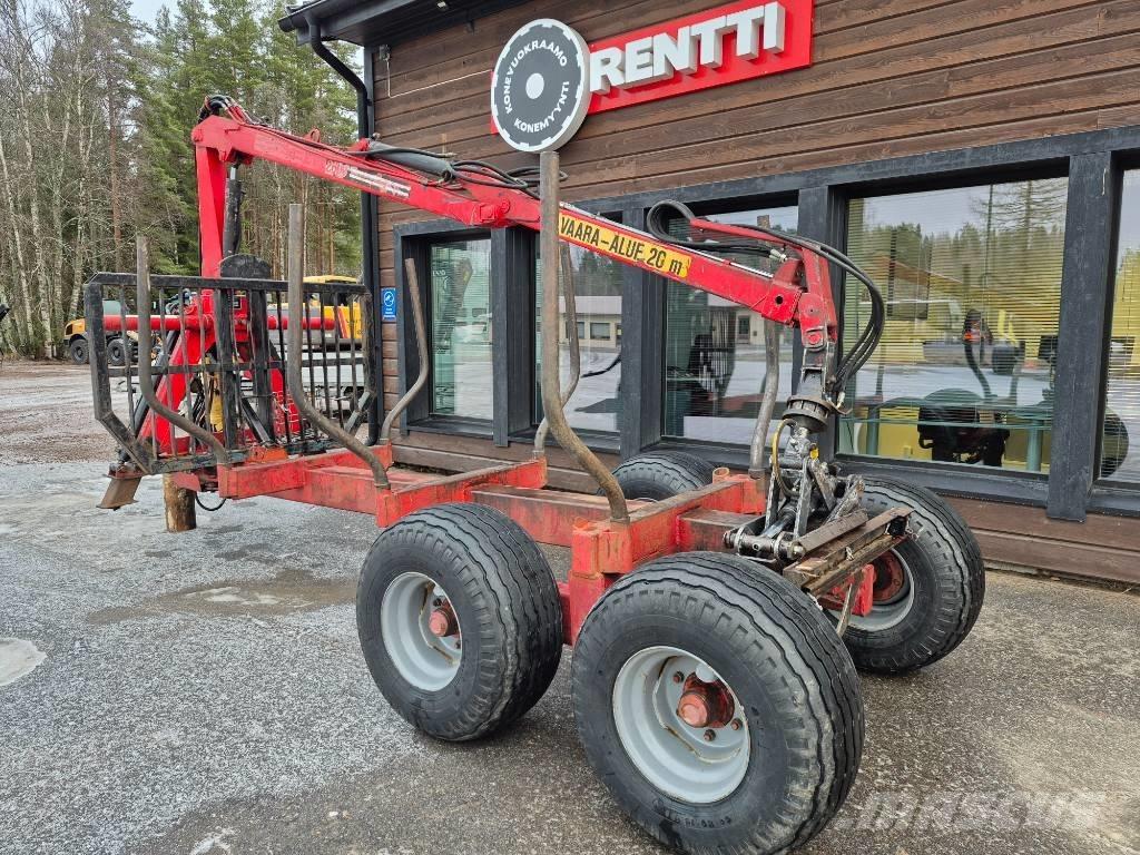 Evi 2600 Remorque forestière avec grue