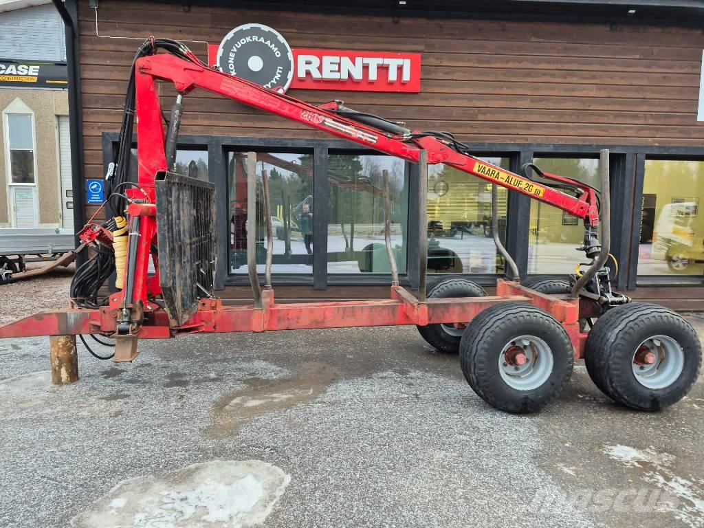 Evi 2600 Remorque forestière avec grue