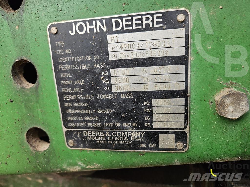 John Deere 6430 Tracteur
