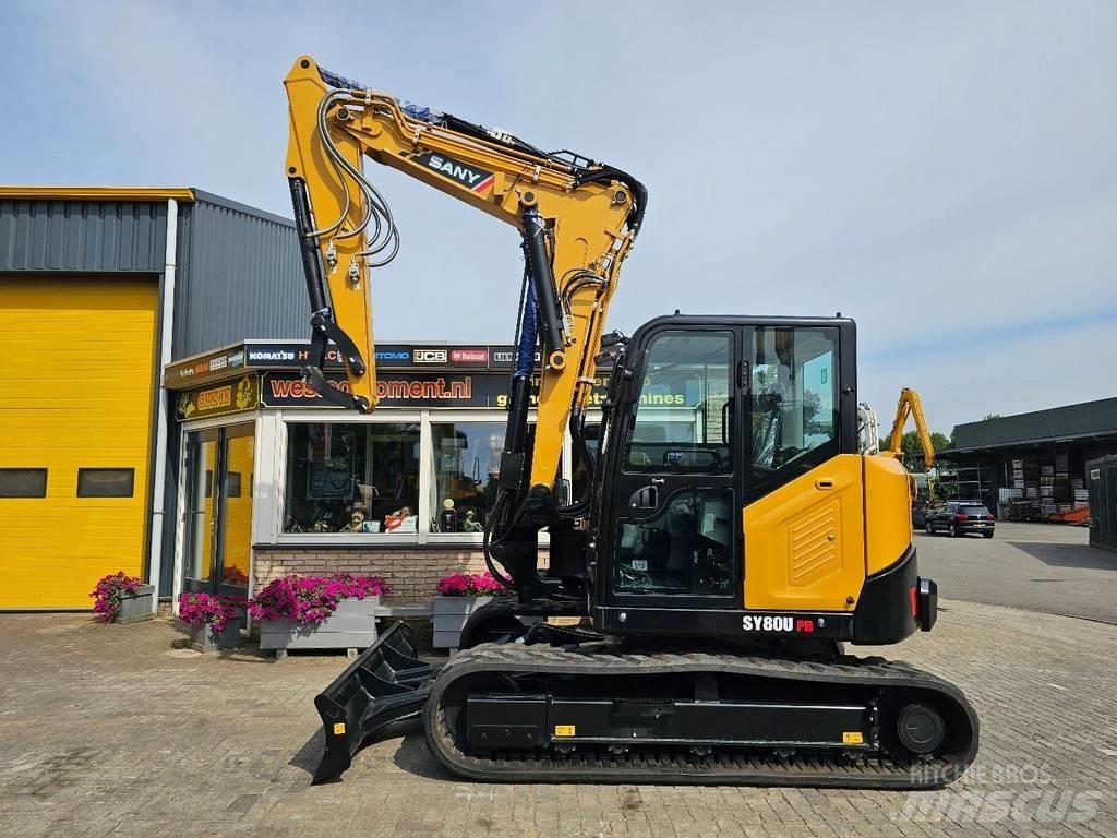 Sany SY80U Mini pelle 7t-12t