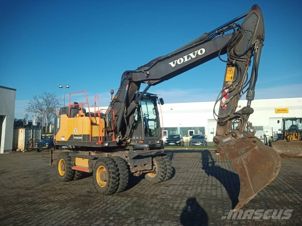 Volvo EW 160 E Pelle sur pneus