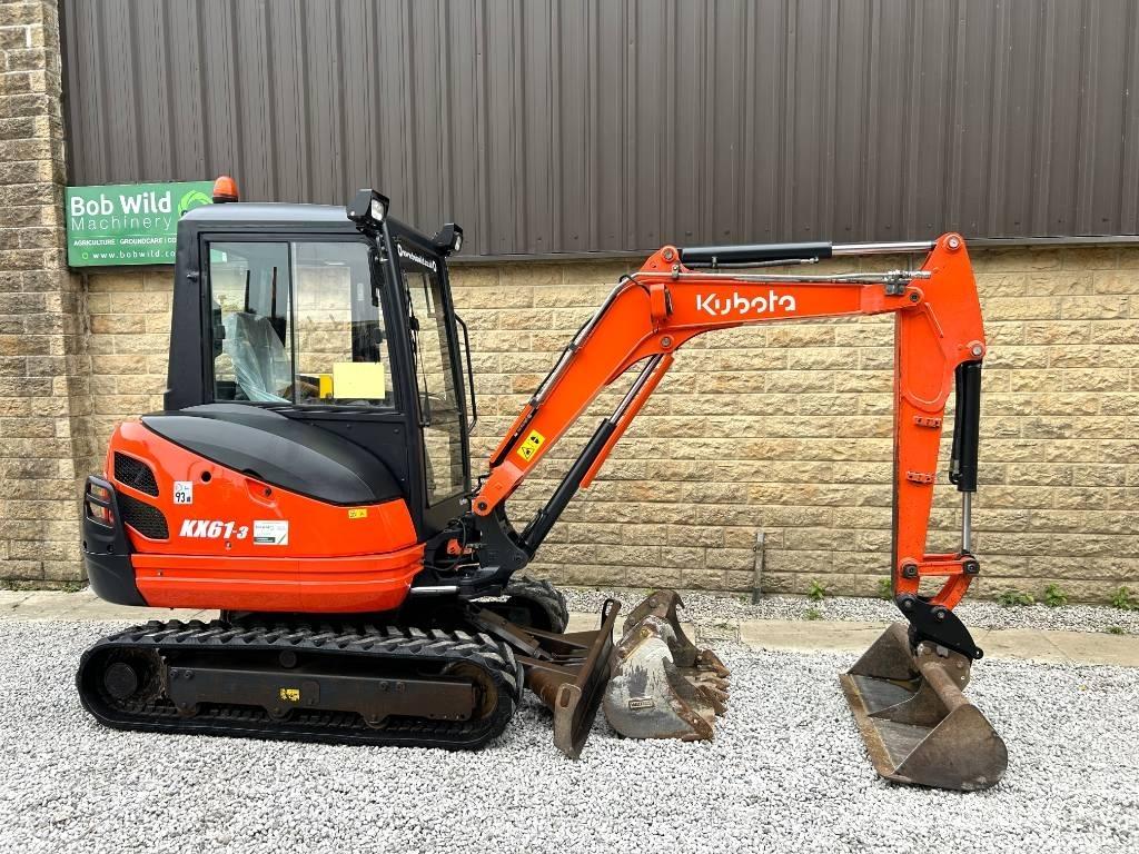 Kubota KX61-3 Mini pelle < 7t