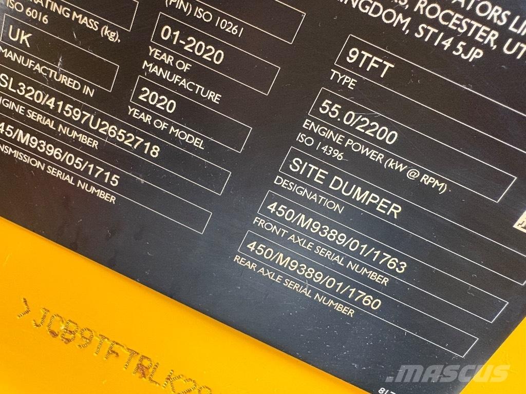 JCB 9TFT Mini tombereau