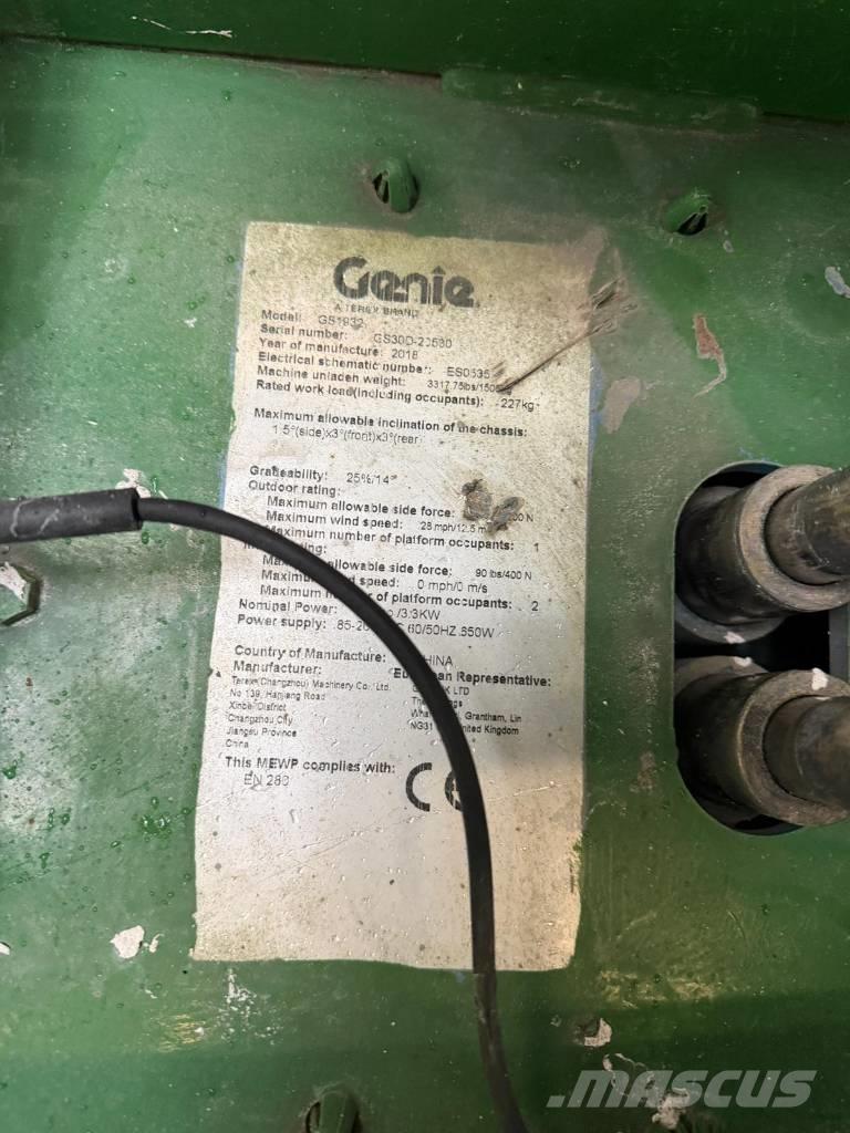 Genie GS 1932 Nacelle ciseaux