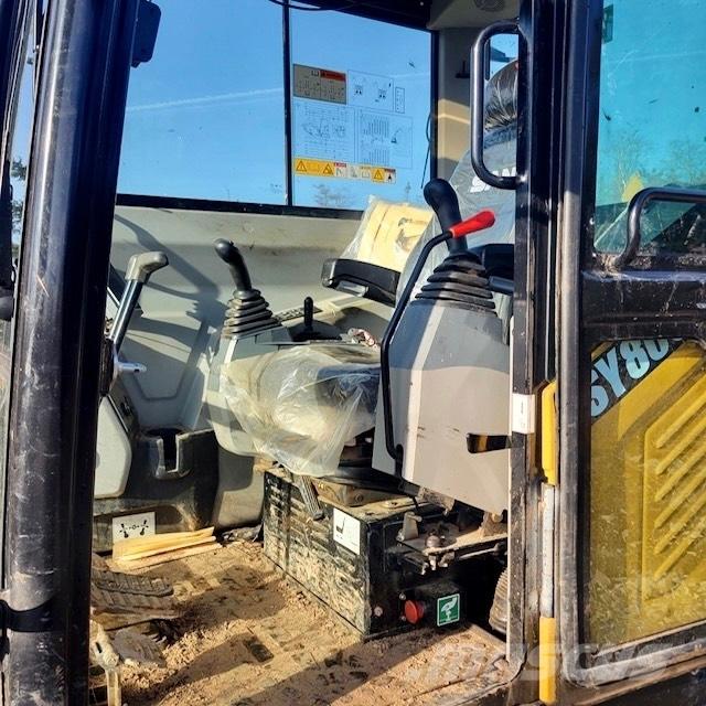 Sany SY 80 U Pelle sur chenilles