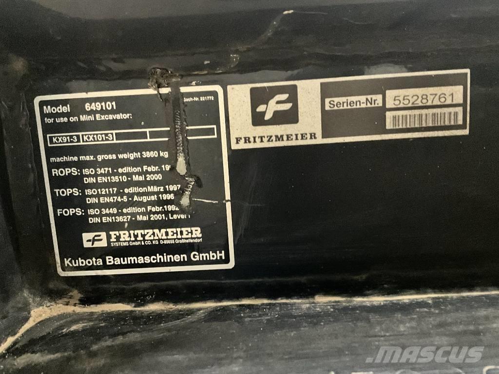 Kubota KX 91-3 Cabine