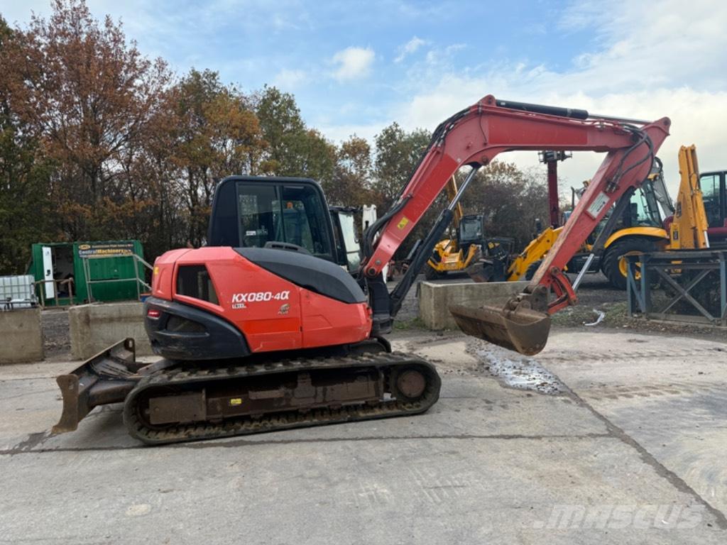 Kubota KX 080-4 Mini pelle 7t-12t
