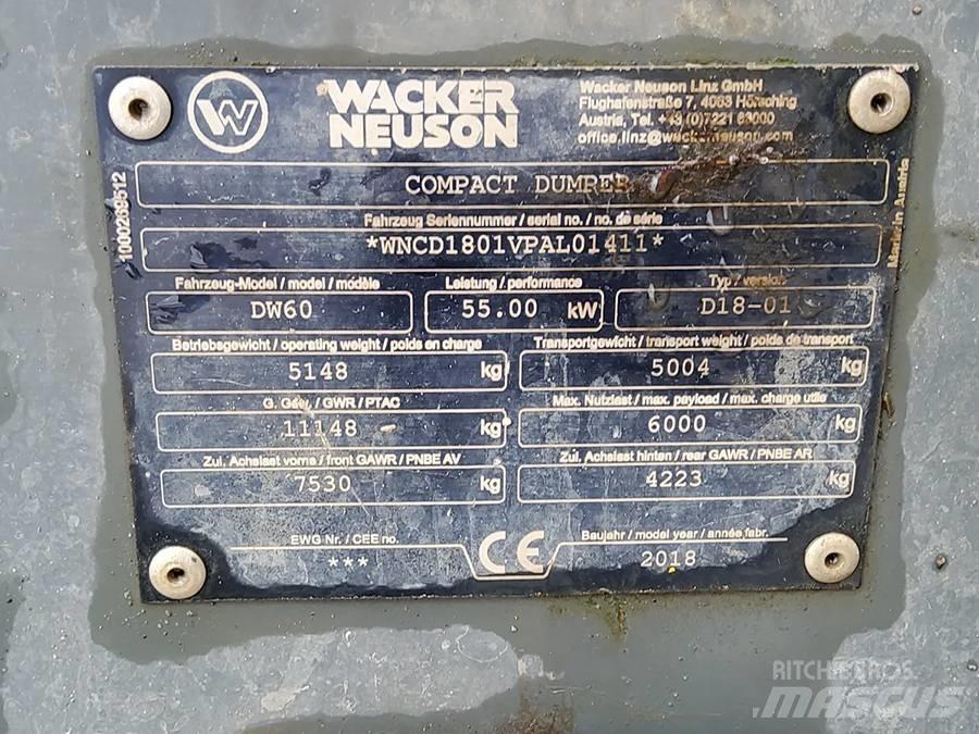 Wacker Neuson DW 60 Mini tombereau