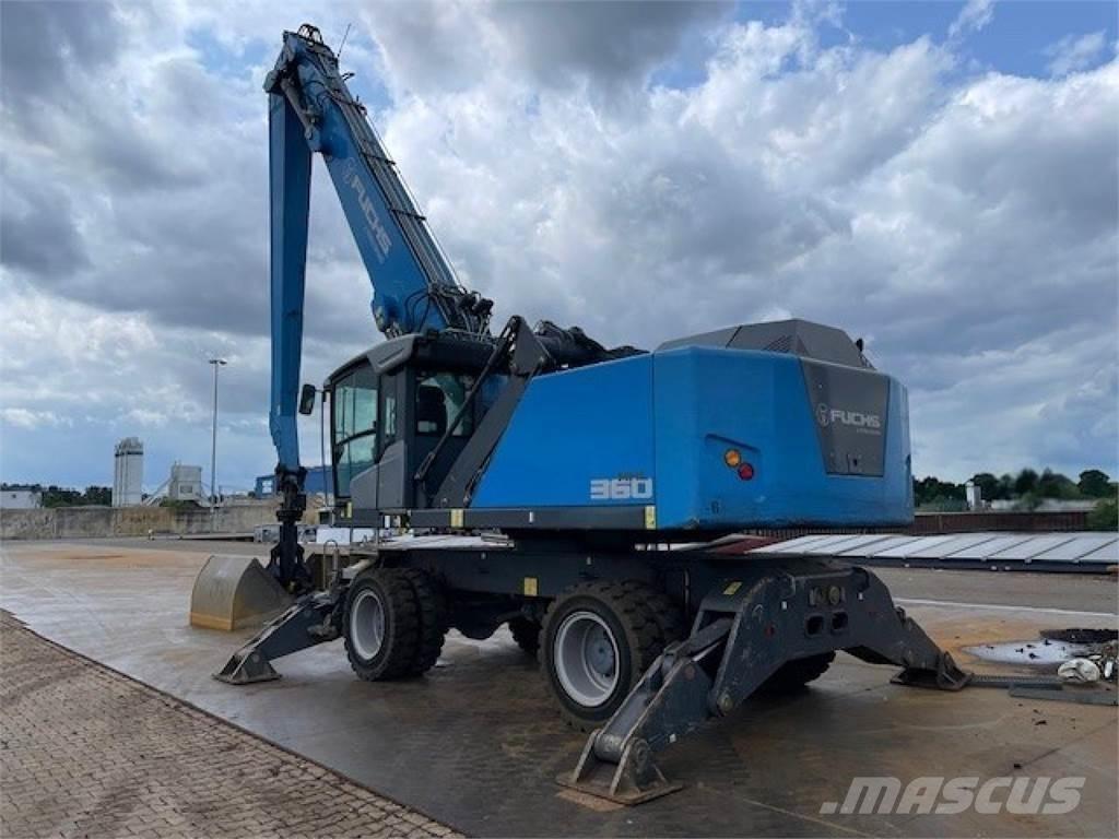 Fuchs MHL 360F Pelle sur pneus